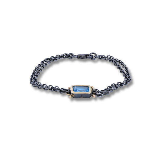 Square Topaz Bracelet