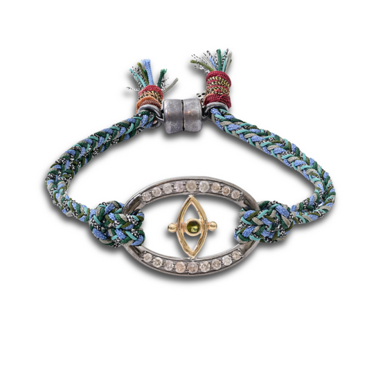 Diamond and Eye Bracelet