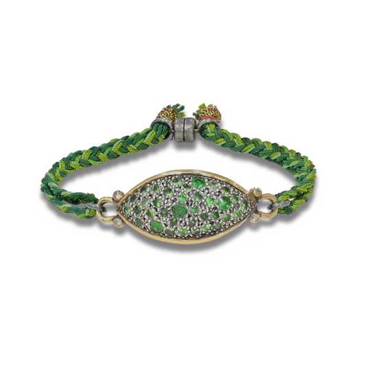 Tsavorite Pave Bracelet