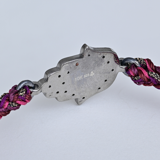 Ruby Hamza Bracelet