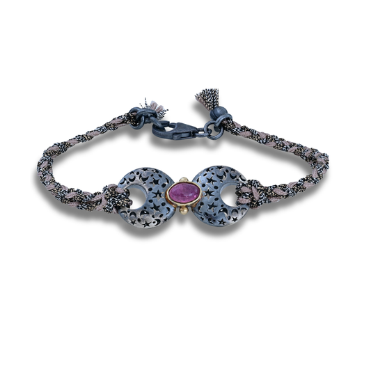 Simple Butterfly Pink Tourmaline