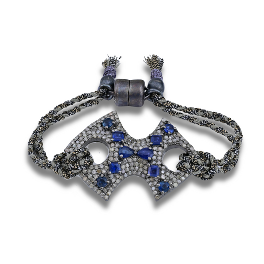 Sapphire Bow Bracelet