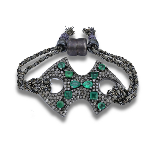 Emerald Bow Bracelet