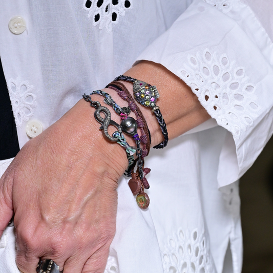 Sapphire Fish Bracelet