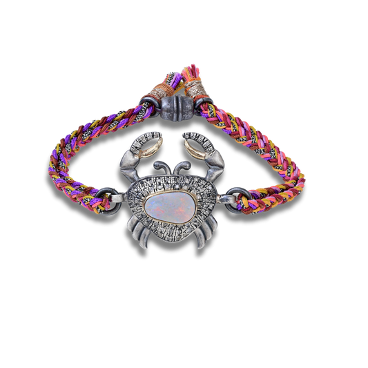 Crab Bracelet Opal