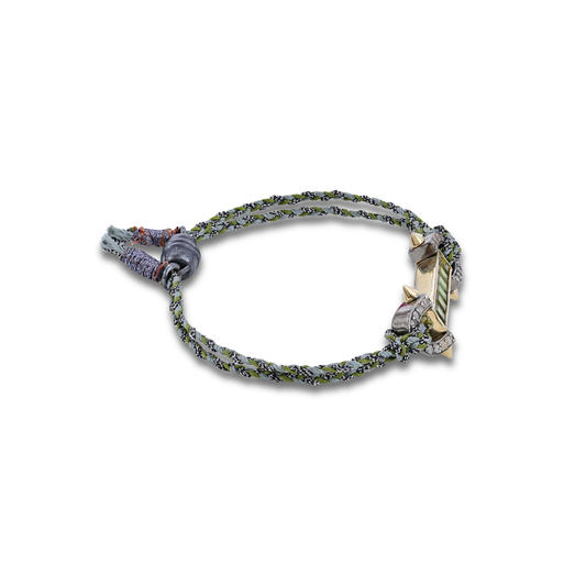 Green Tourmaline Twist Bracelet