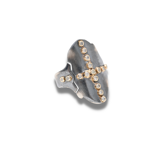 Diamond Escudo Ring