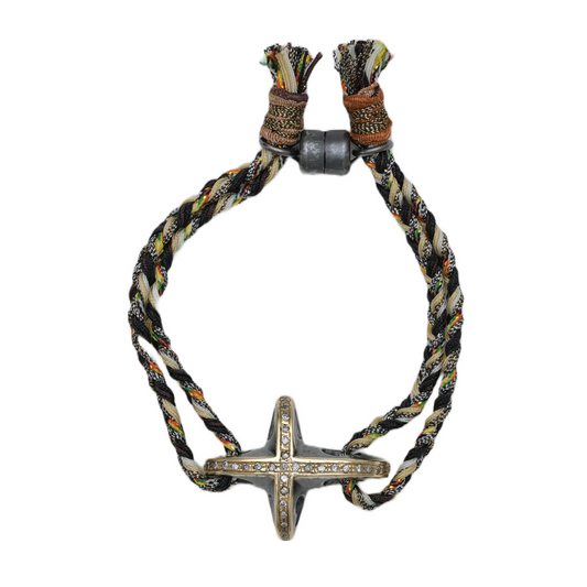 Cross and Braid Bracelet